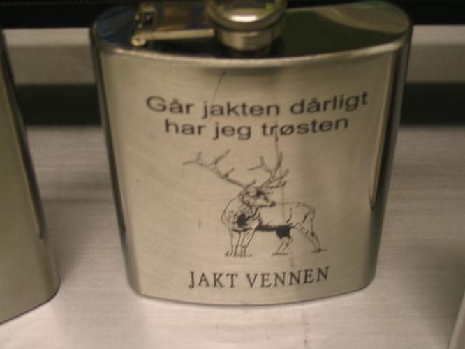 Lommelerke med jaktmotiv