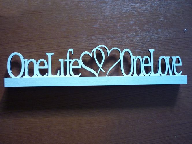 Hovedbilde 1273 Bokstavrekke OneLife