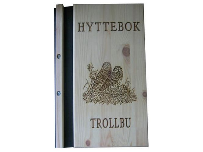 Hovedbilde 4007. Hyttebok, motiv ugler