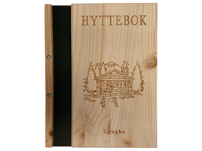 Hovedbilde 4023 Hyttebok med motiv