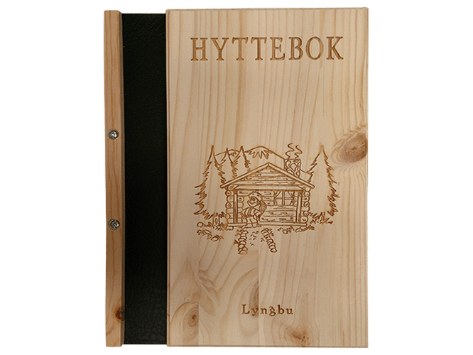 4023 Hyttebok med motiv