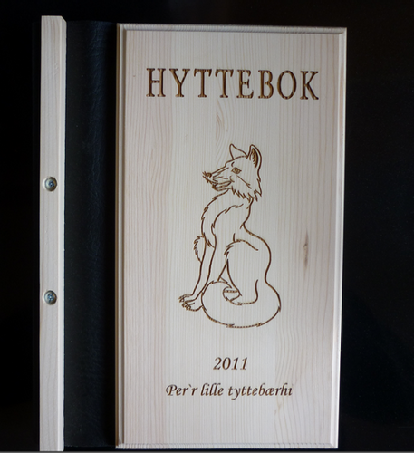 4022 Hyttebok motiv med rev