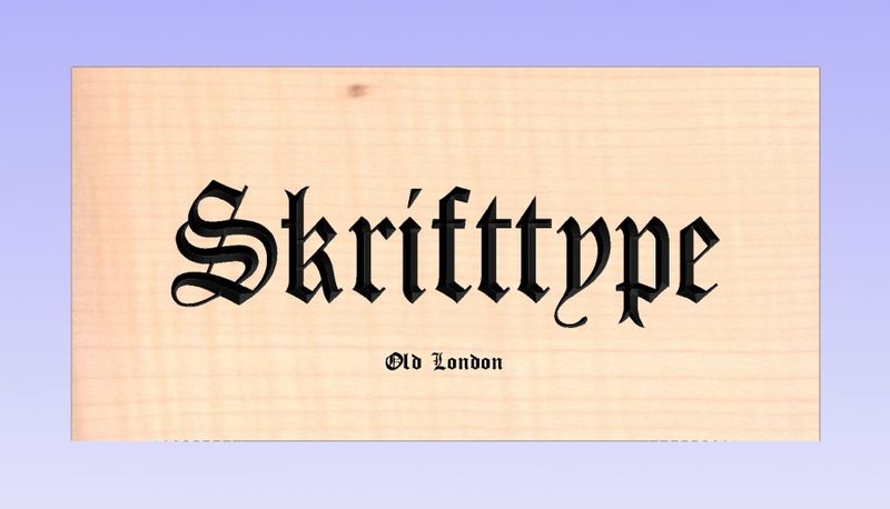 1244 A. Skilt bølget kant, motiv Fjell